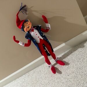 Annalee Doll Made In America Exclusive 22in SPARKY The Elf In Hand